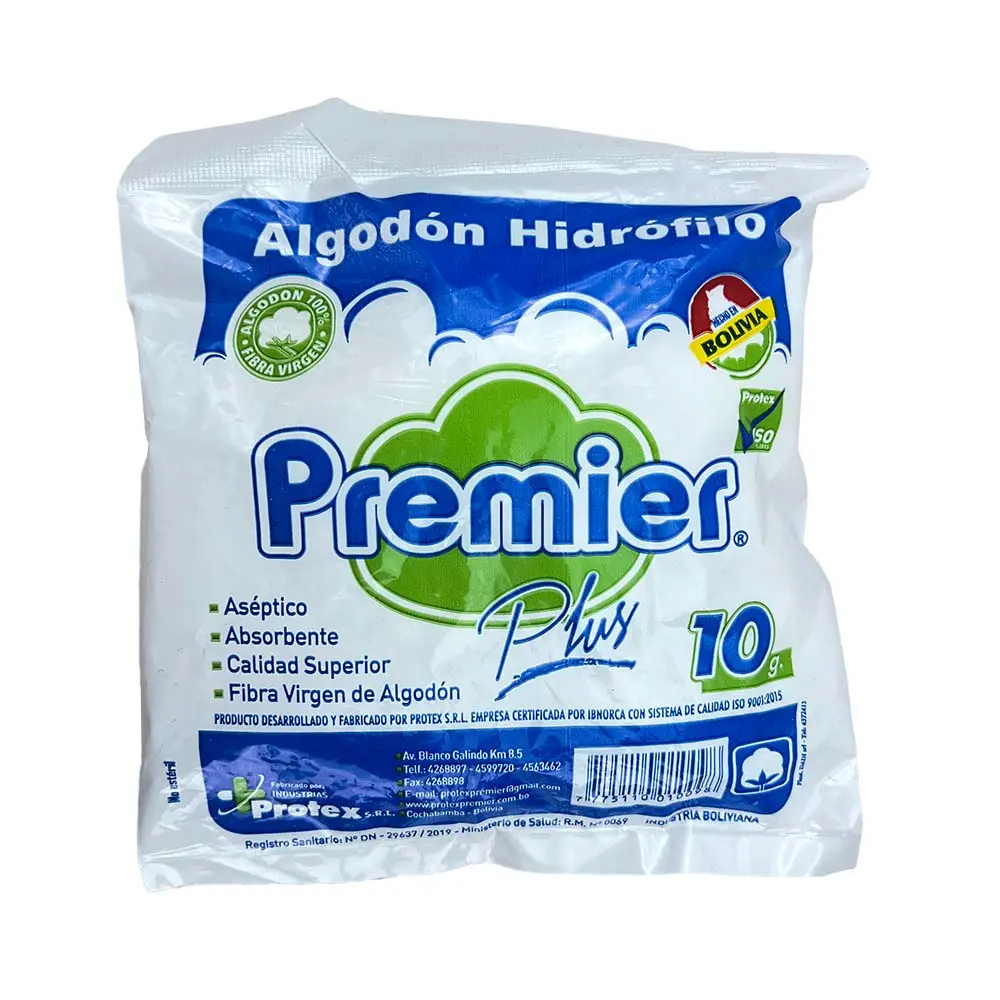Algodon blanco 10g