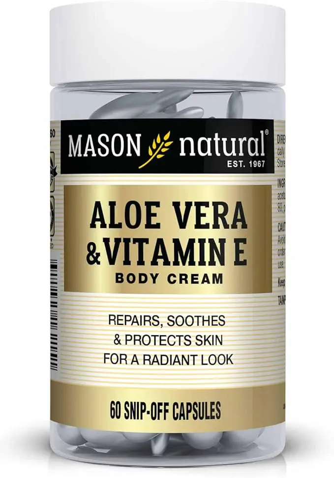 Aloe Vera & Vitamin E MASON VITAMINS