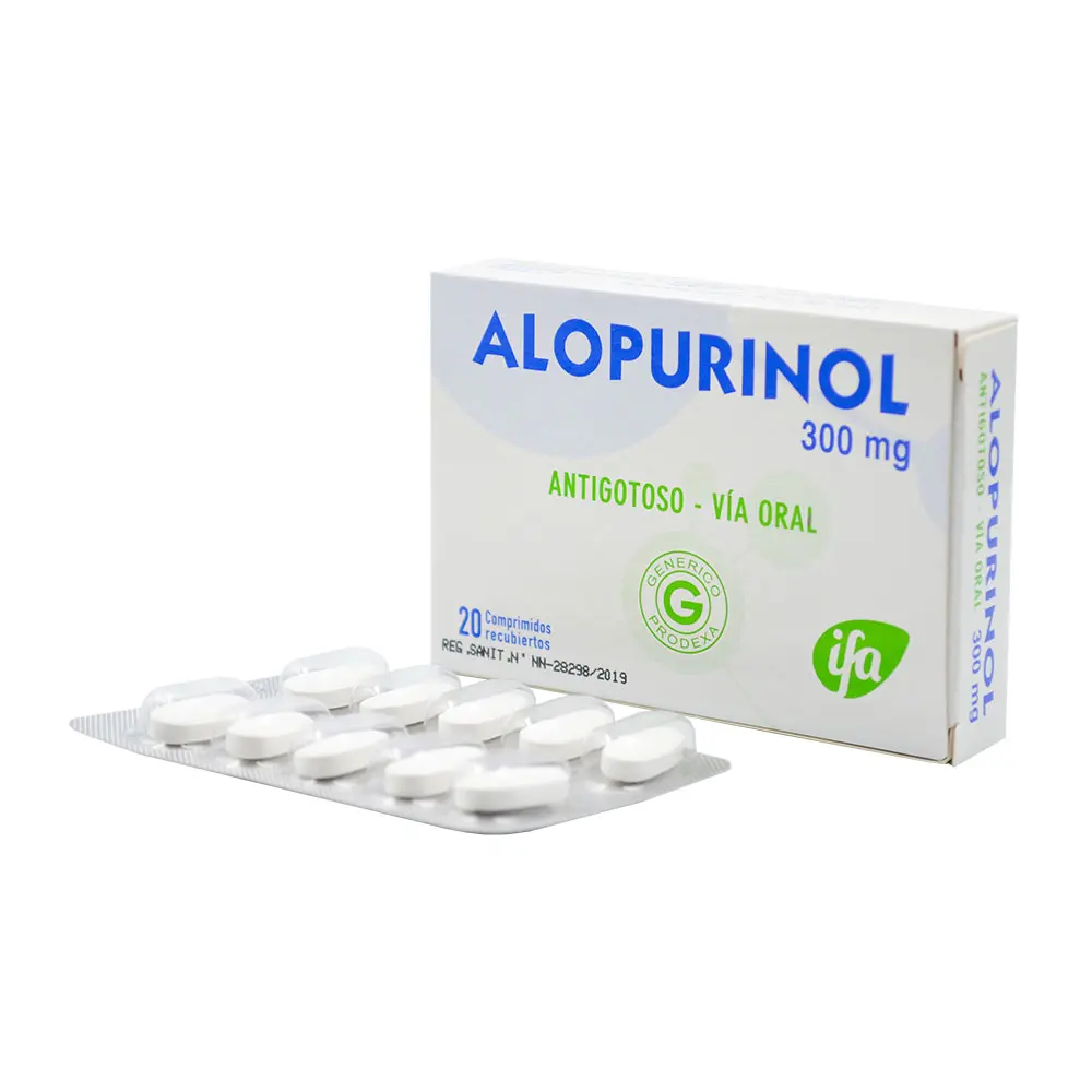 Alopurinol 300 mg GENERICO