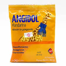 Angidol Sobre X 20 Pastillas Mandarina