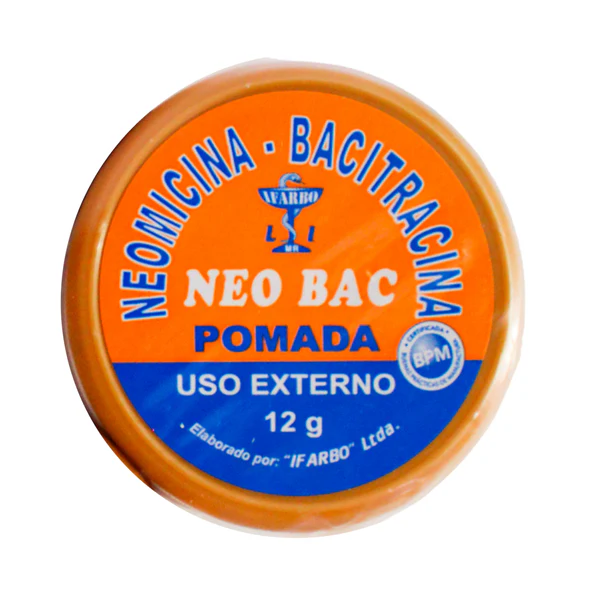 Bacitracina Neomicina Pomada X 12G