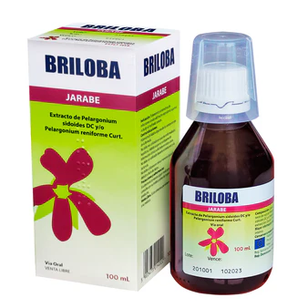 Briloba 20Mg 2.5Ml Pelargonium Jarabe X 100Ml