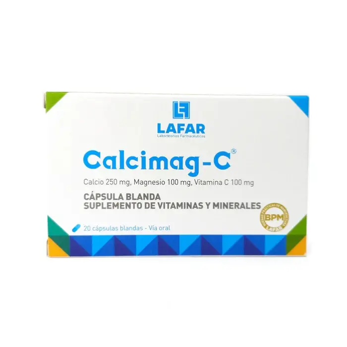 Calcimag-C X Capsula Blanda