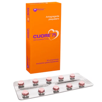 Cuore 75Mg Acido Acetil Salicilico X Tableta