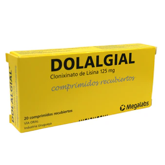 Dolalgial 125Mg Clonixinato Lisina X Tableta