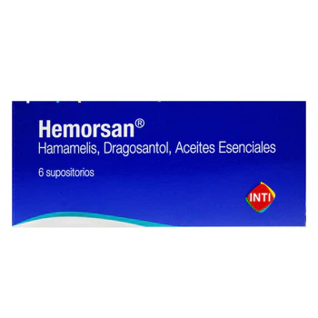 Hemorsan X Supositorio