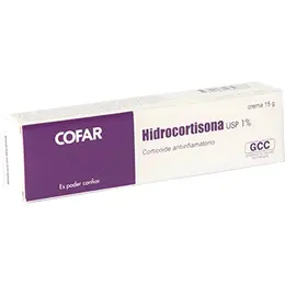 Hidrocortisona 0.1 cofar Crema X 15G