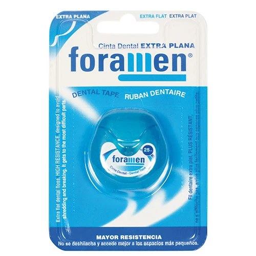 Hilo dental extra plana foramen