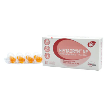 Histadryn Nf 5Mg Levocetirizina X Capsula Blanda
