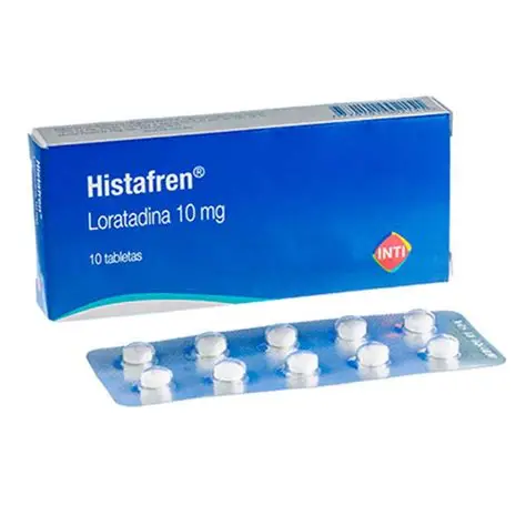 Histafren Loratadina 10Mg X Tableta