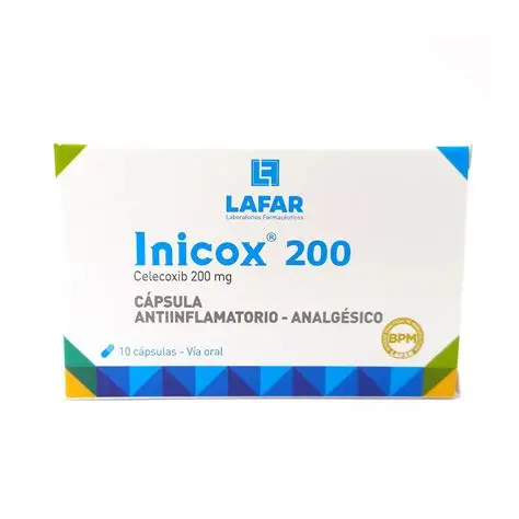 Inicox 200 Celecoxib 200Mg X Capsula