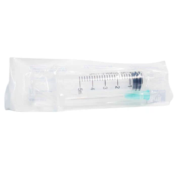 Jeringa Descartable 5Ml Con Aguja 21 X 1.5 X Unidad