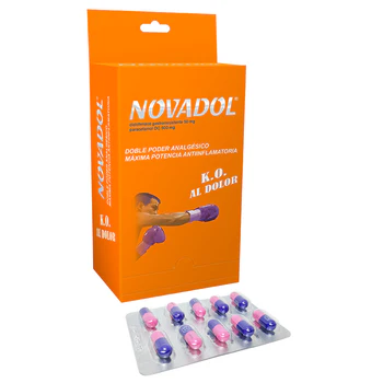 Novadol Diclofenaco Sodico 50Mg Y Paracetamol 500Mg X Capsula