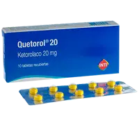 Quetorol 20Mg Ketorolaco X Tableta