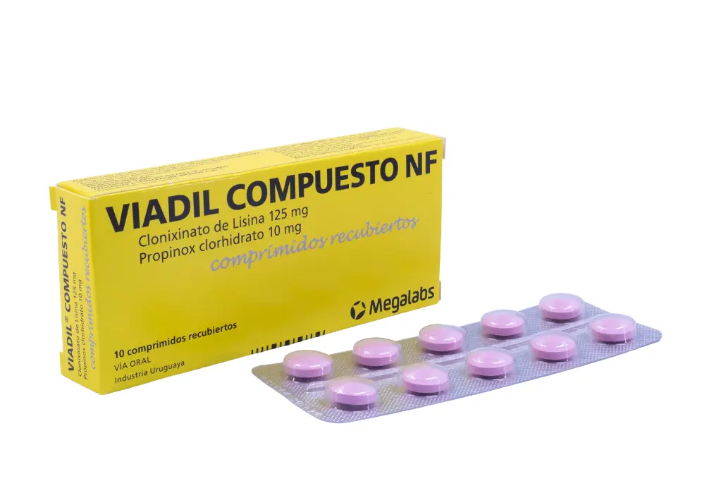 Viadil Compuesto Nf Clonixinato De Lisina 125Mg X Comprimido