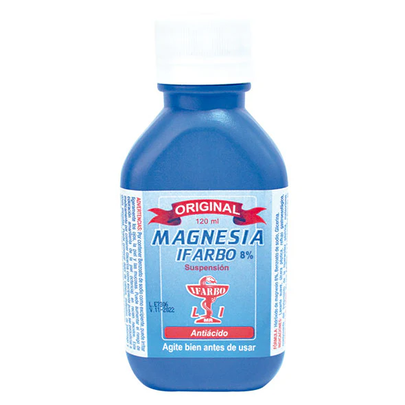 Leche De Magnesio Sin Sabor Generico X 120Ml