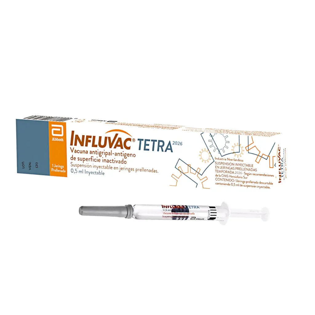 Vacuna Influvac Tetra X Jeringa Prellenada