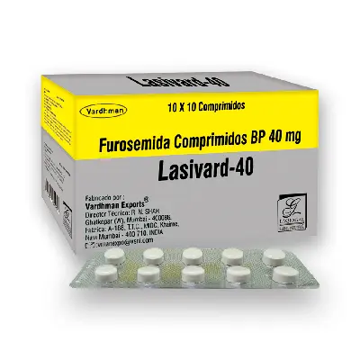  LASIVARD -40 Furosemida 40Mg Generico X Tableta