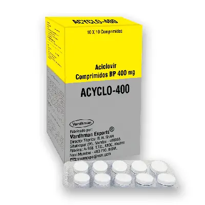 Aciclo-400 Aciclovir 400Mg X 10 Tab (laqfagal)