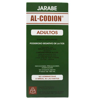 Al Codion Adultos 5.13Mg 5Ml Jbe X 180Ml Codeina