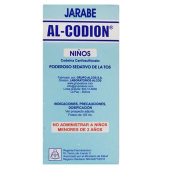 Al Codion Ninos Jbe X 125Ml Codeina