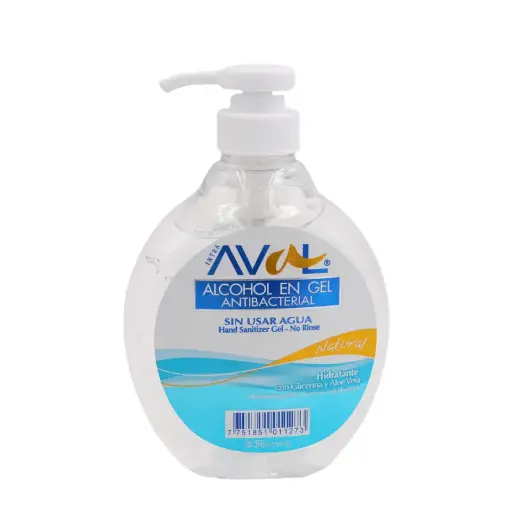 Alcohol Gel Aval 380 ml