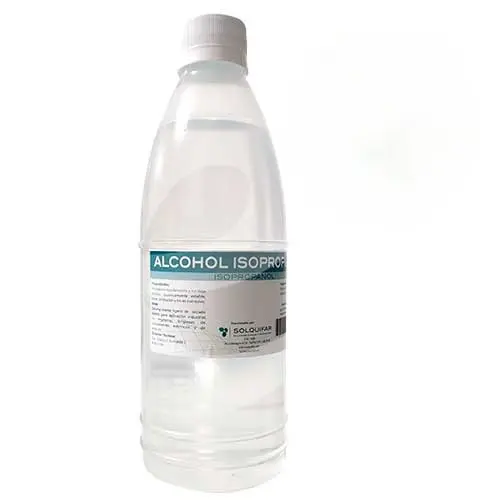 Alcohol isopropílico 1/2 lt