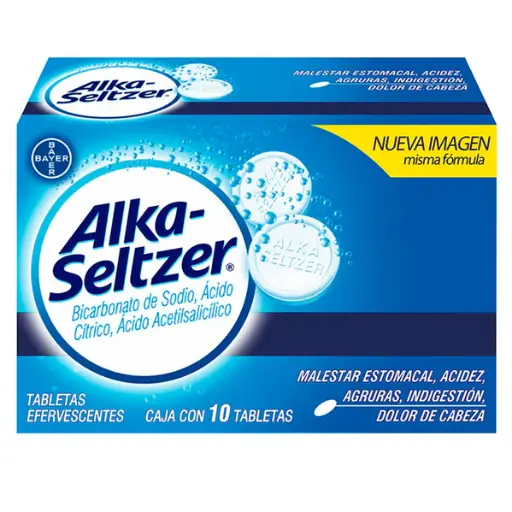 Alka-Seltzer Antiácido y Analgésico
