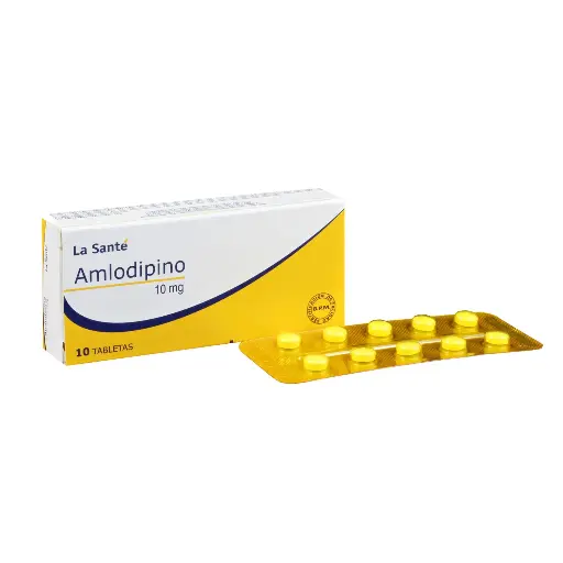 Amlodipino 10Mg X Tableta la sante