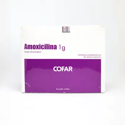 Amoxicilina 1G Cofar X Tableta