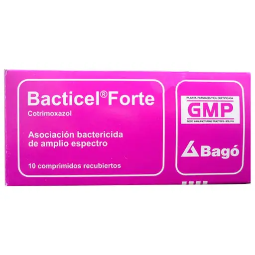 Bacticel Forte Sulfametoxazol 800Mg Y Trimetoprima 160Mg X Tableta