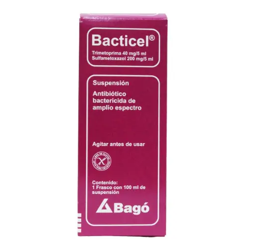 Bacticel Susp X 100Ml Sulfametoxazol Trimetoprim