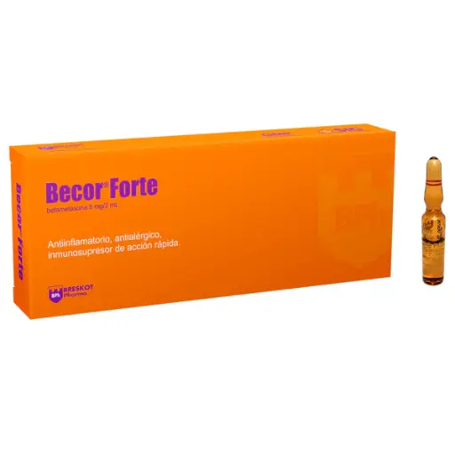 Becor Forte Betametasona 8Mg X Ampolla