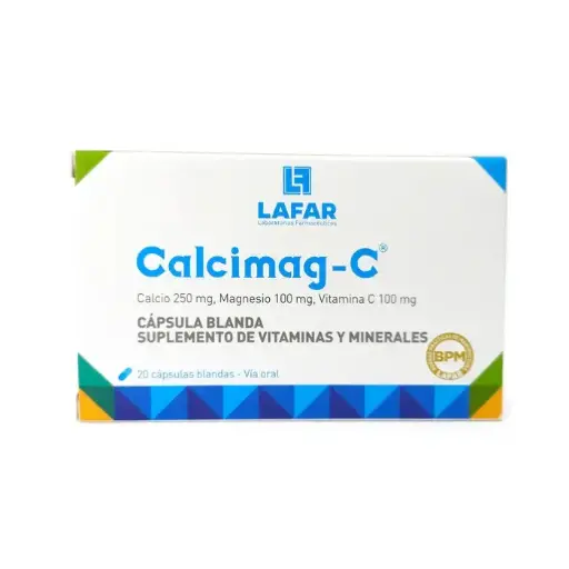 Calcimag-C X Capsula Blanda