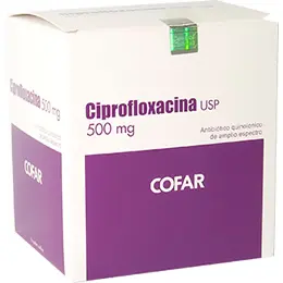 Ciprofloxacina 500Mg X Tableta