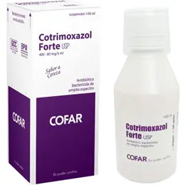 Cotrimoxazol Forte 400 80Mg Susp X 100 ml cofar