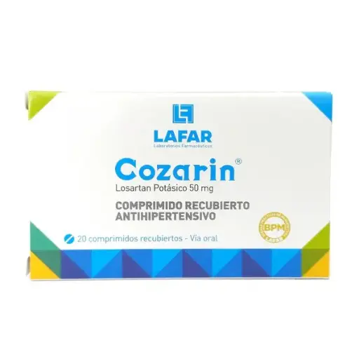 Cozarin 50Mg Losartan X Tableta