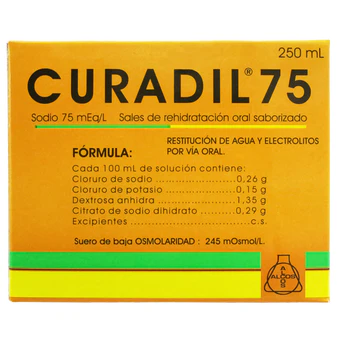 Curadil 75 Suero Oral Rehidratante X 250Ml