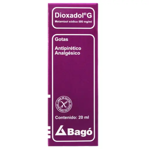 Dioxadol G 500Mg Dipirona X 20Ml