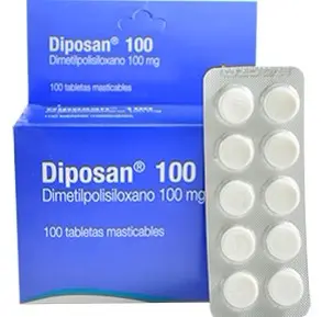 Diposan 100Mg Dimetilpolisiloxano X Tableta