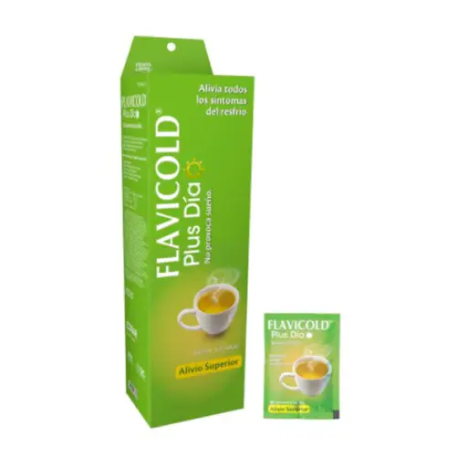Flavicold Plus Día Sabor Naranja X Sobre