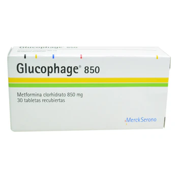 Glucophage 850Mg Metformina X Tableta