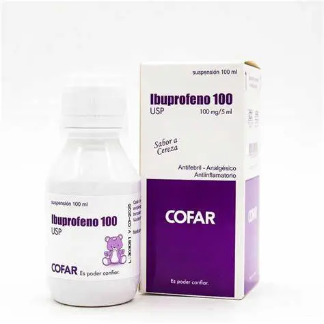 Ibuprofeno 100Mg 5Ml Susp X 100 120Ml Cofar