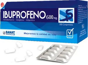 Ibuprofeno 600MG SANAT 