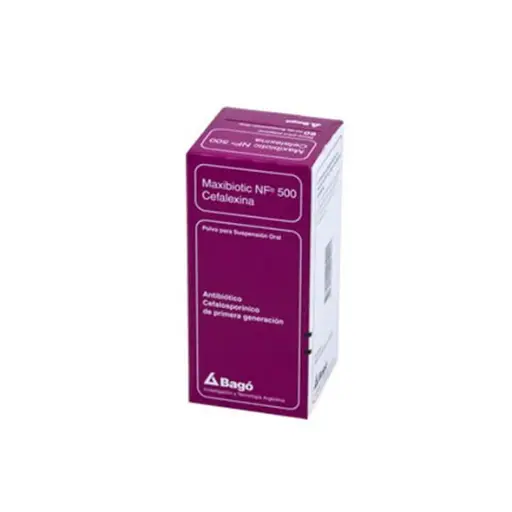 Maxibiotic 500Mg 5Ml Susp X 60Ml Cefalexina