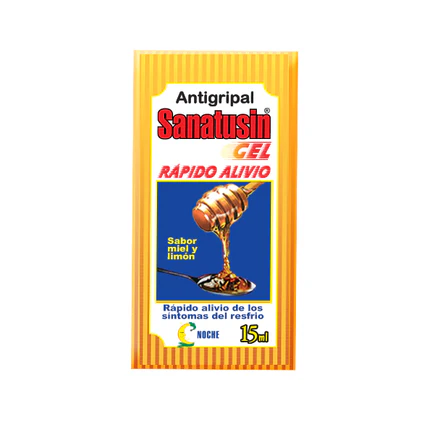 Sanatusin Gel Noche Limón Y Miel X Sobre