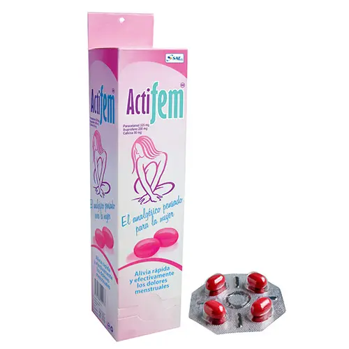 Actifem X Capsula Blanda