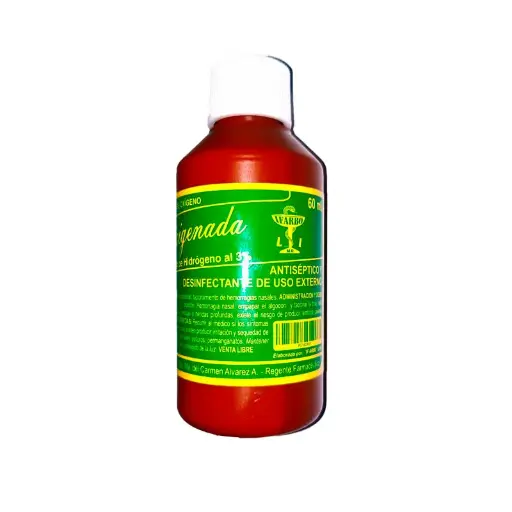 Agua Oxigenada 10 Vol X 60Ml